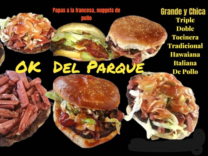 Hamburguesas Ok Del Parque