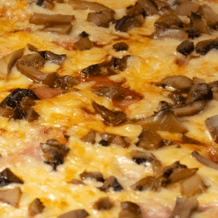 Pizza de champiñón chica