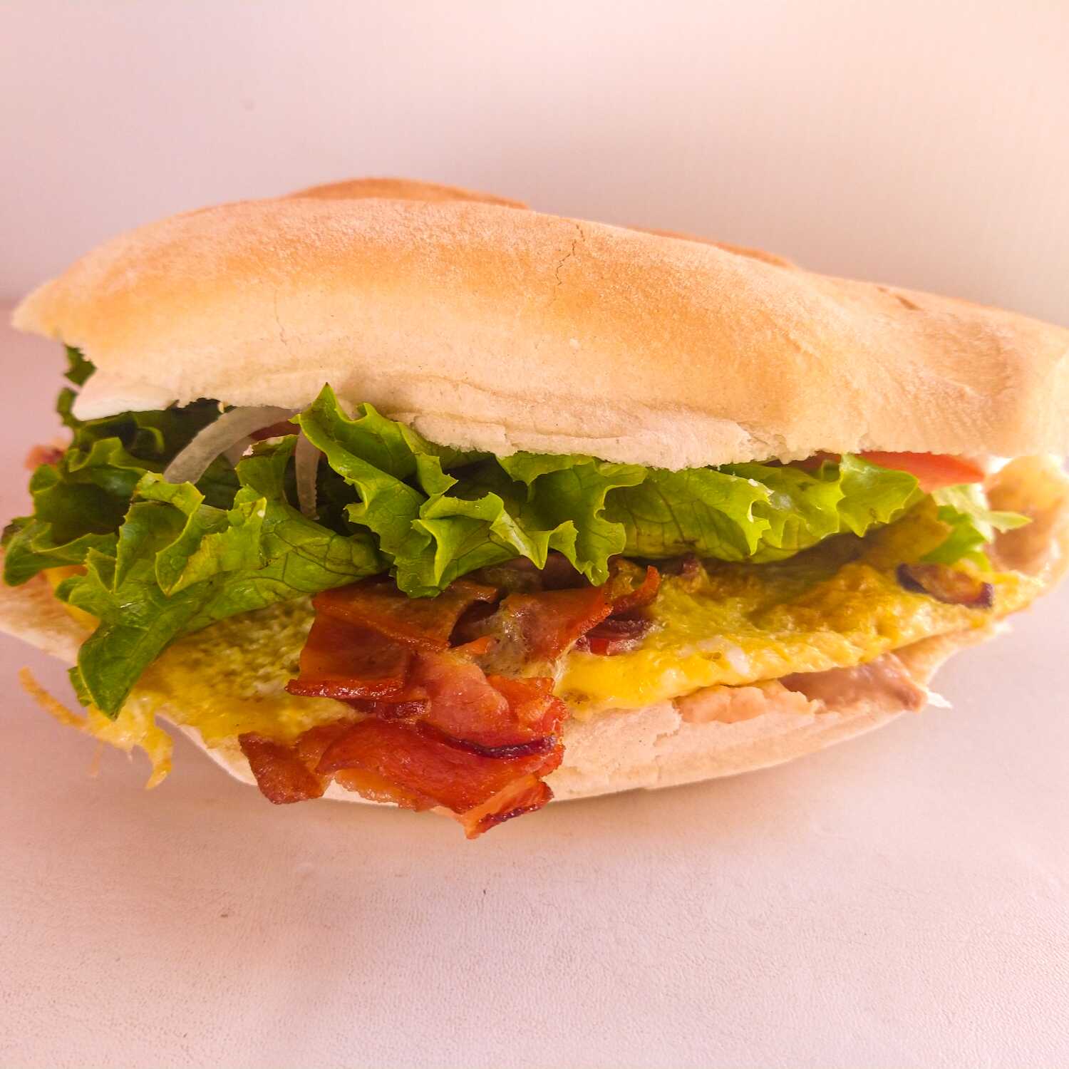 Torta de Huevo con Tocino