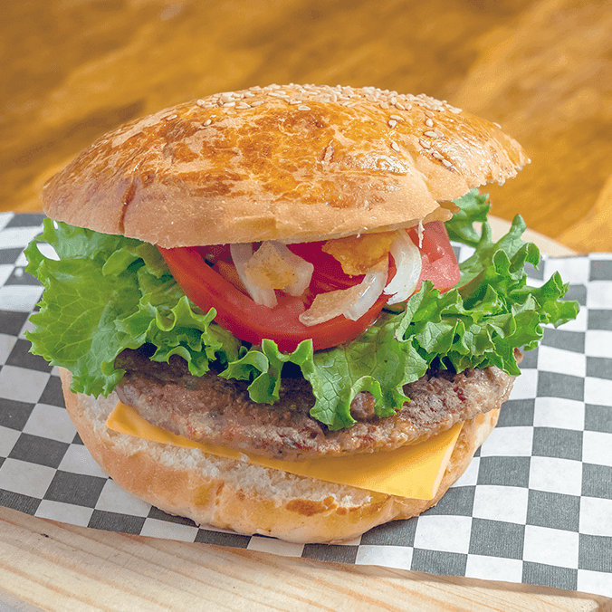 HAMBURGUESA GRANDE SENCILLA