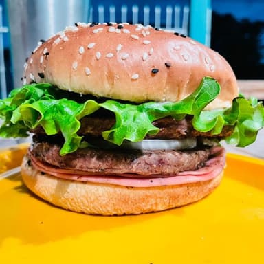 Hamburguesa de Arrachera