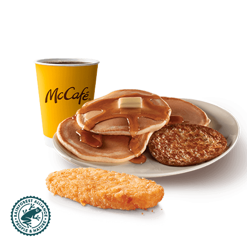 McTrío® Hot Cakes con Salchicha