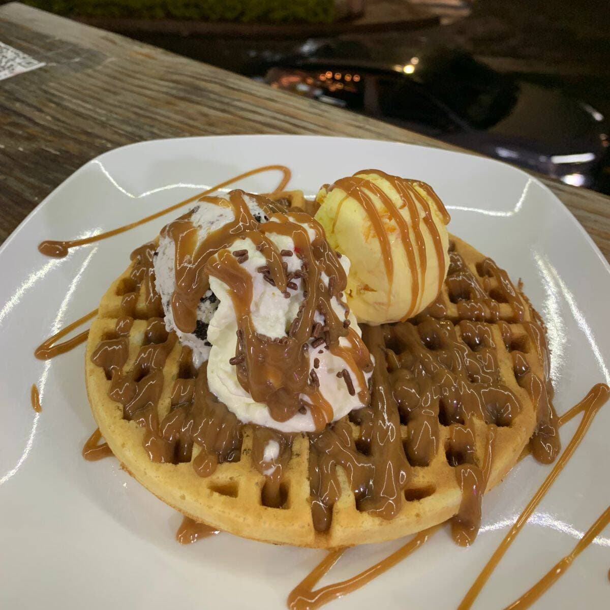 Waffle de Arequipe