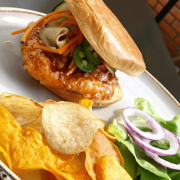 Hamburguesa de Pollo Crunchy