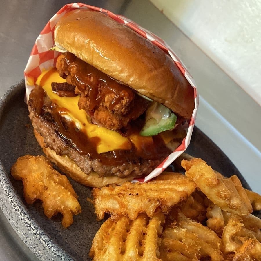 boneless burguer