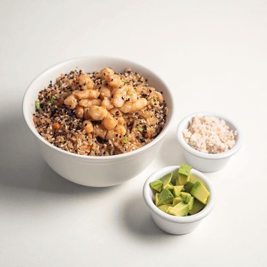 Yakimeshi con camaron
