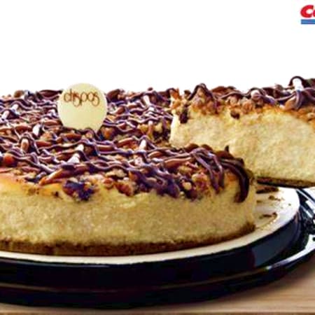 REBANADA CHEESECAKE QUESO CON NUEZ!
