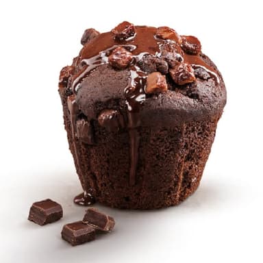 Muffin Volcán de Chocolate