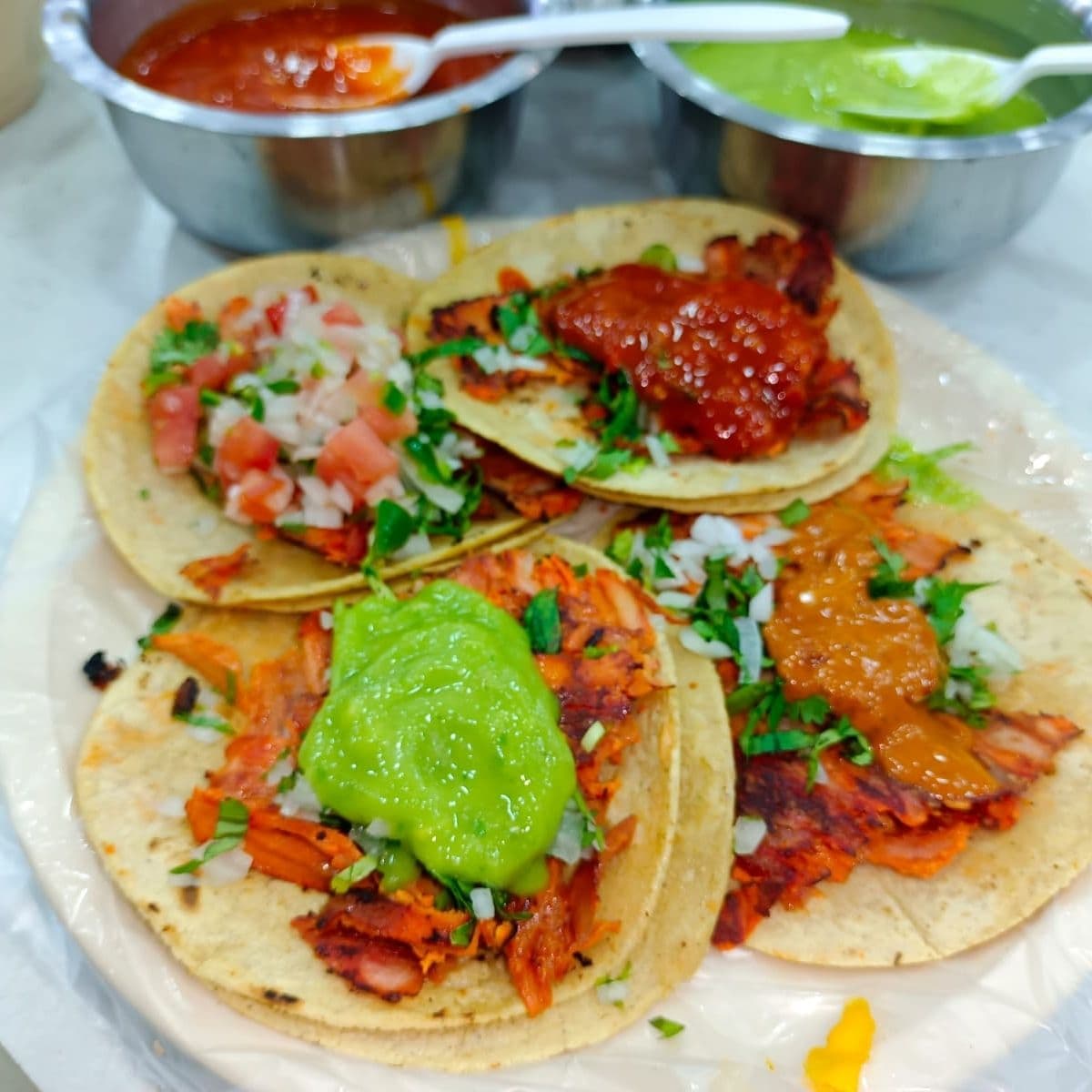 Combo Tacos de Pastor, Campechanos y Agua