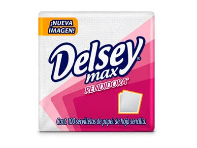 SERVILLETAS DELSEY 100 PZA