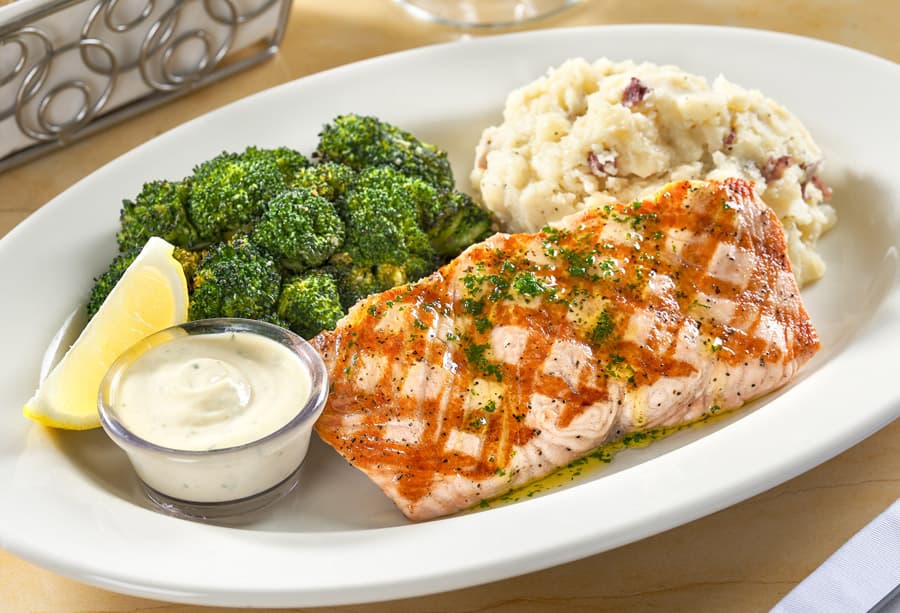 Grilled  Fresh Salmon
