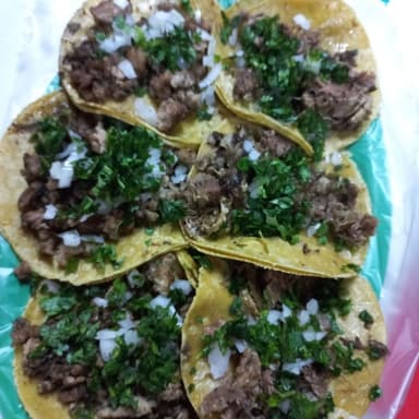 5 Tacos de Arrachera