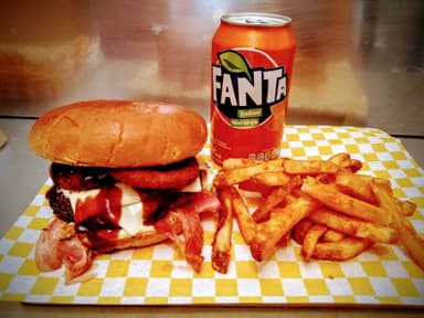 Combo / BBQ Bacon Cheeseburger