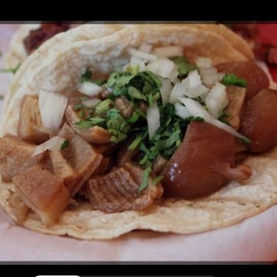Taco de cuero