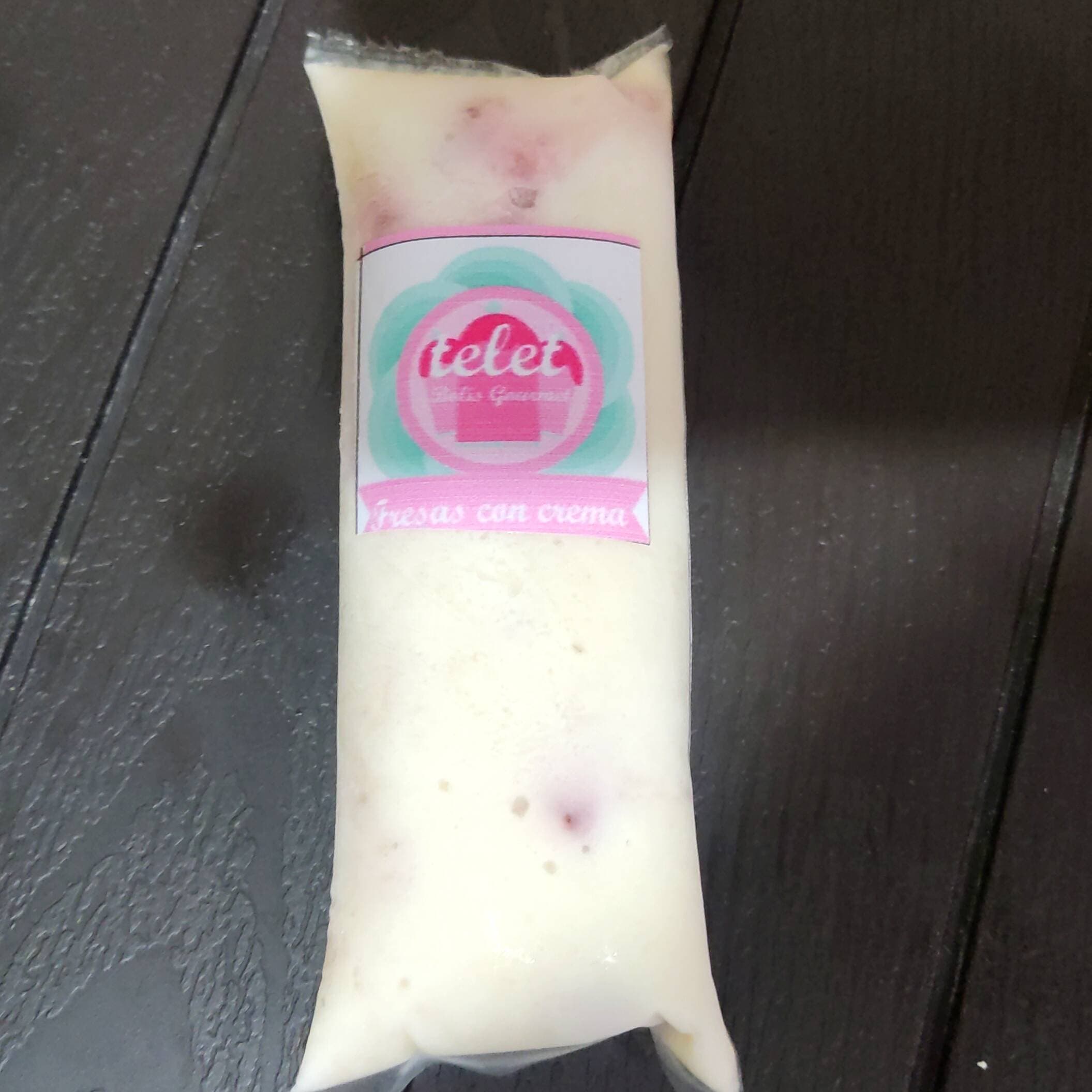 Bolis Gourmet de Fresas con Crema