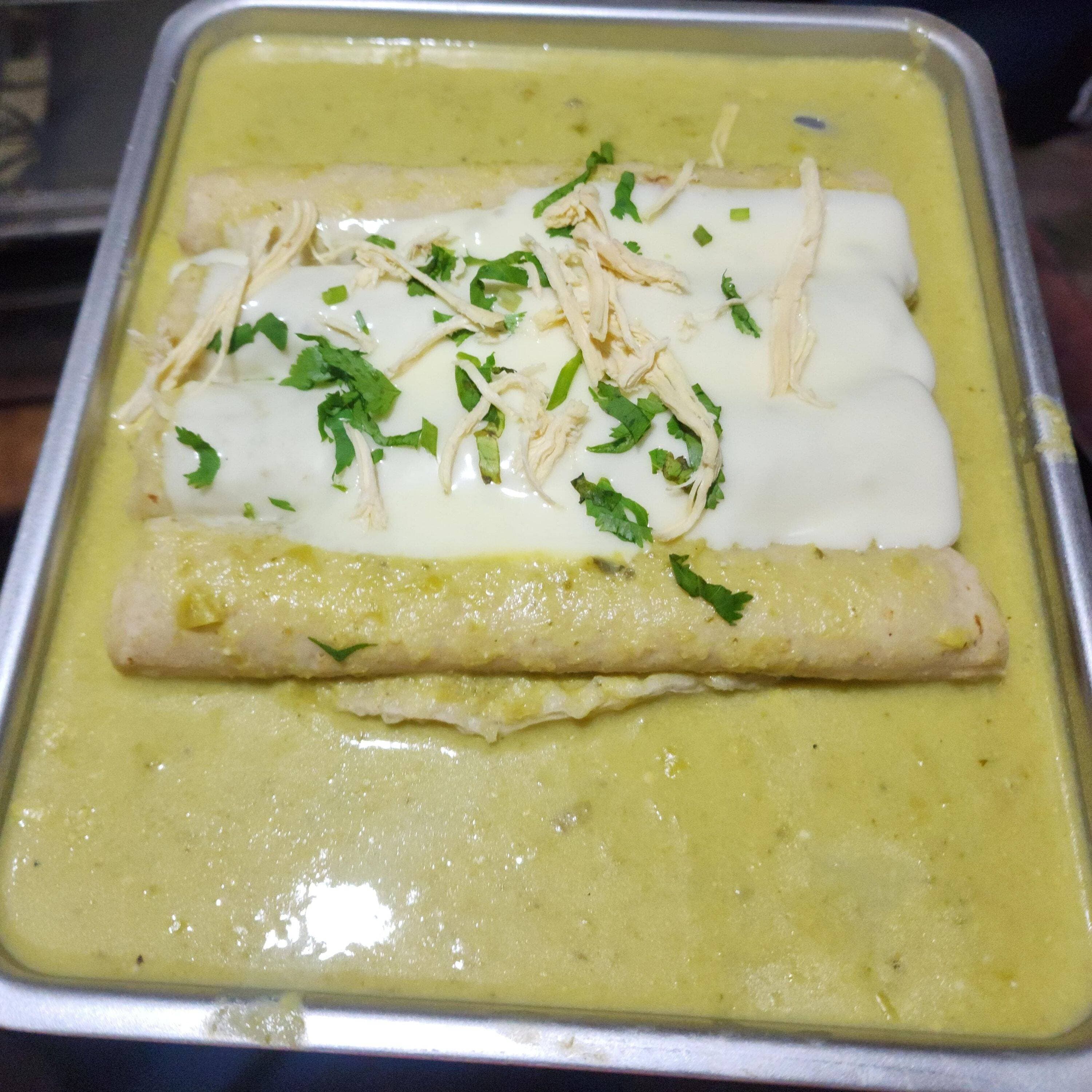 Enchiladas Verdes