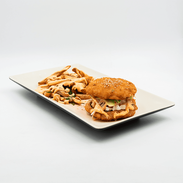 Oriental Burger de Salmón
