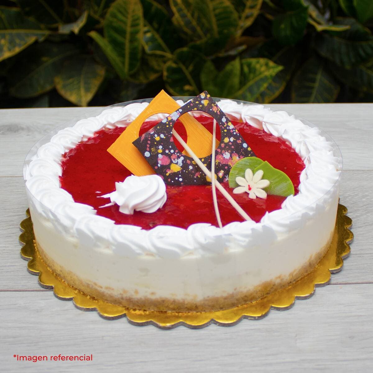 Cheesecake de Fresa  Molde