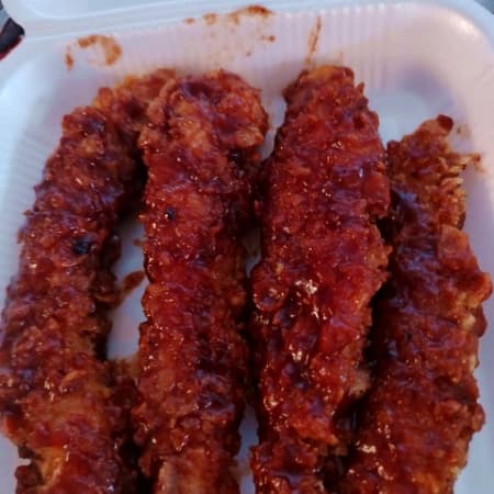 Tiras Crispy BBQ
