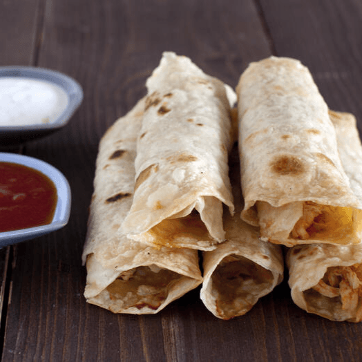 3 Flautas + Refresco de 300ml