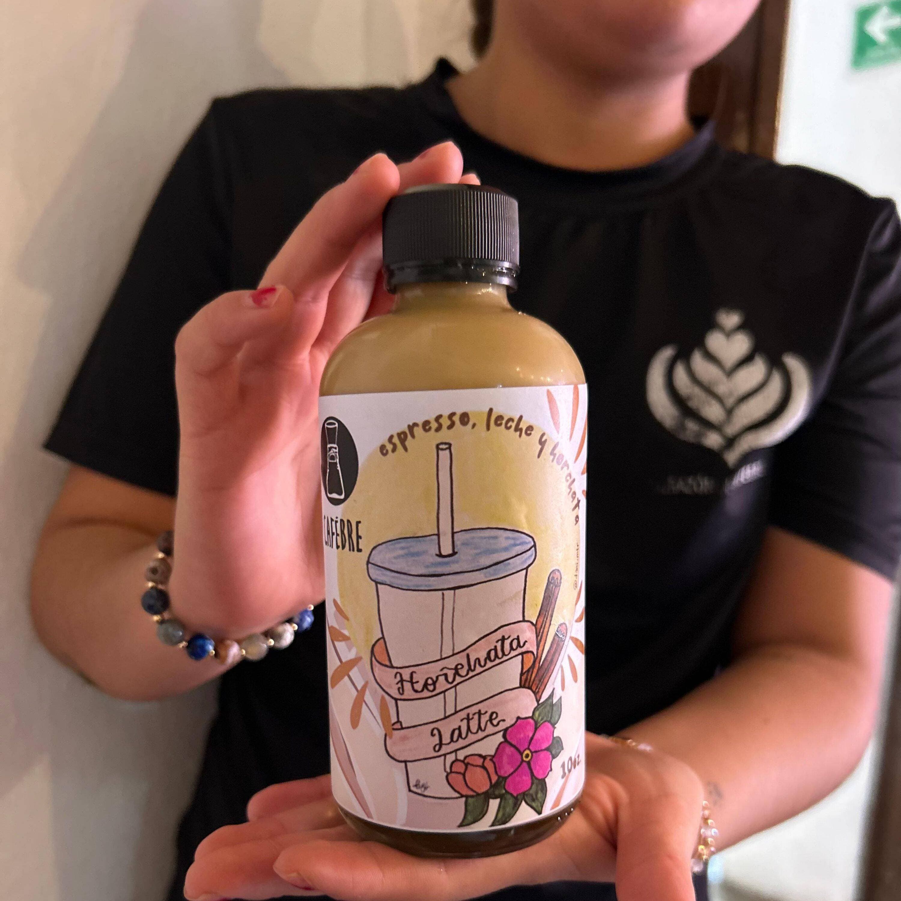 Horchata latte frío 10 oz
