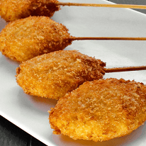 Kushiage Plátano Queso (Pza.)