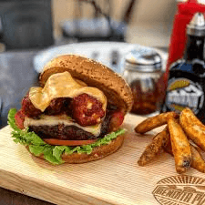 HAMBURGUESA DE BONELES
