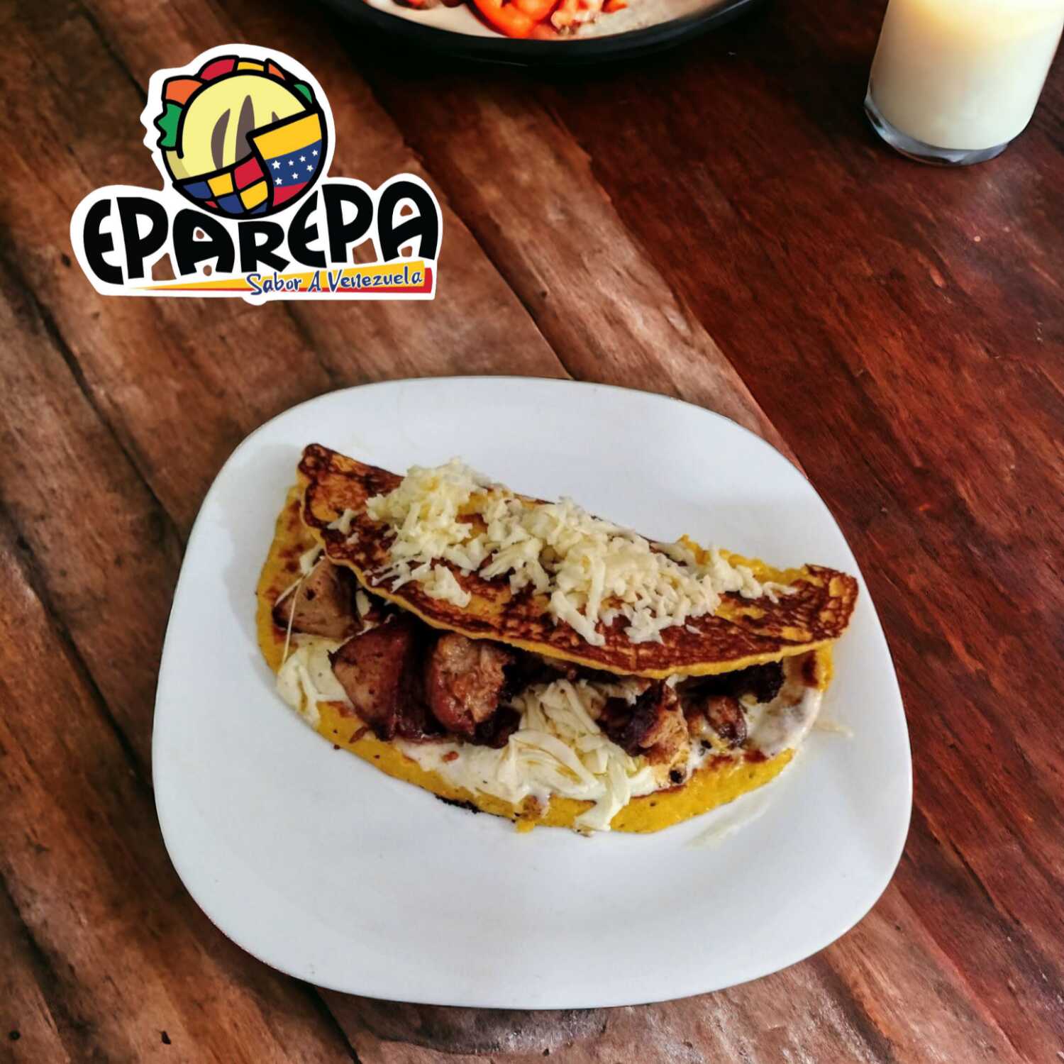 Cachapa de Cochino Frito