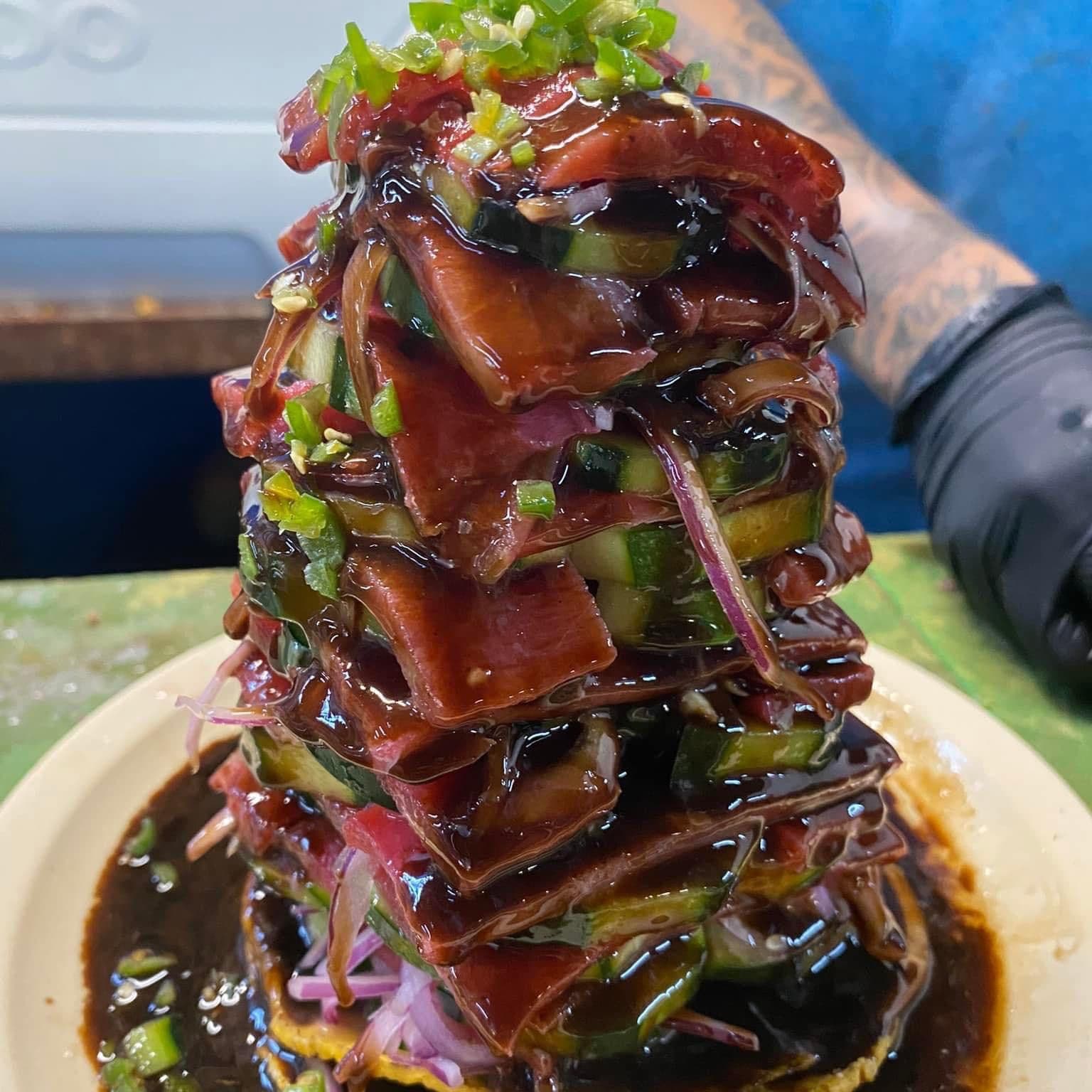 Tostada de Sashimi