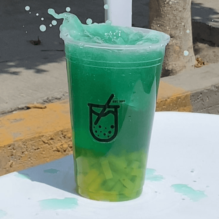 Refresh manzana verde