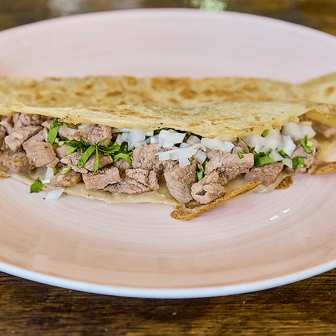 Quesadilla de arrachera