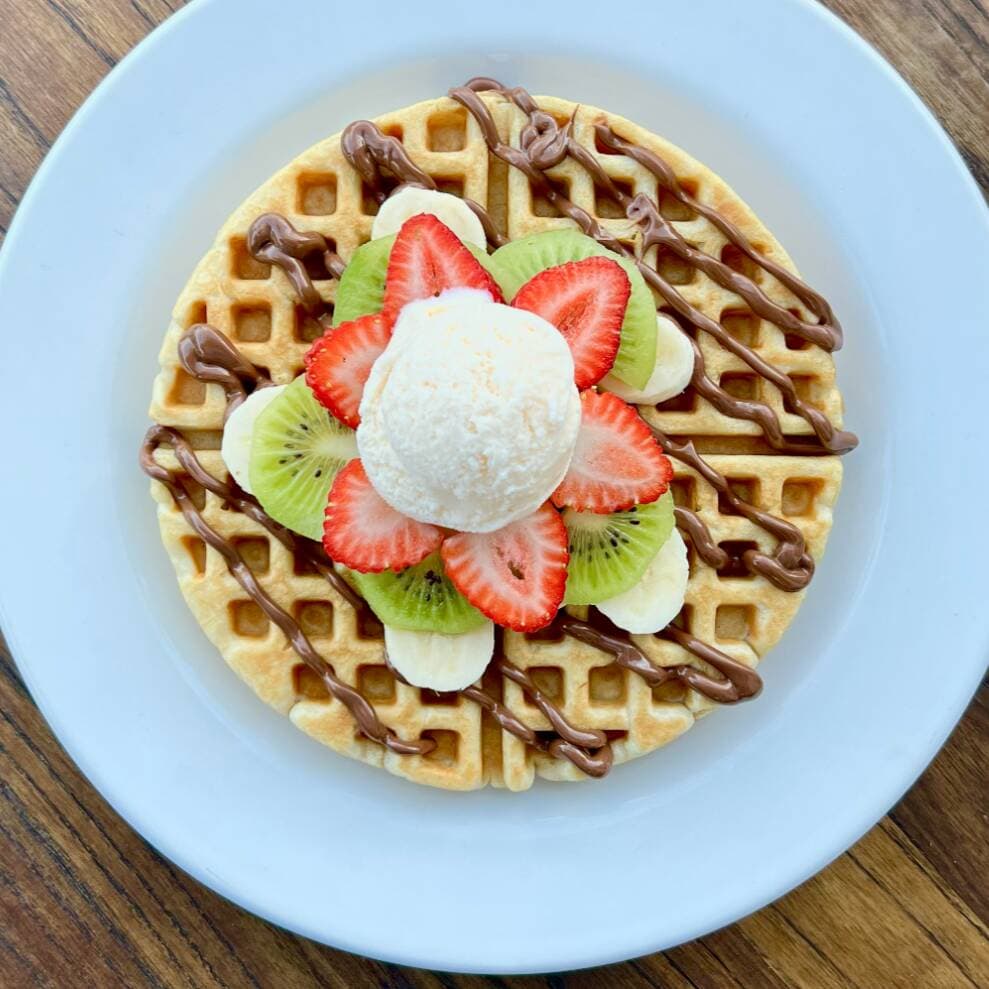 Waffle Atardecer