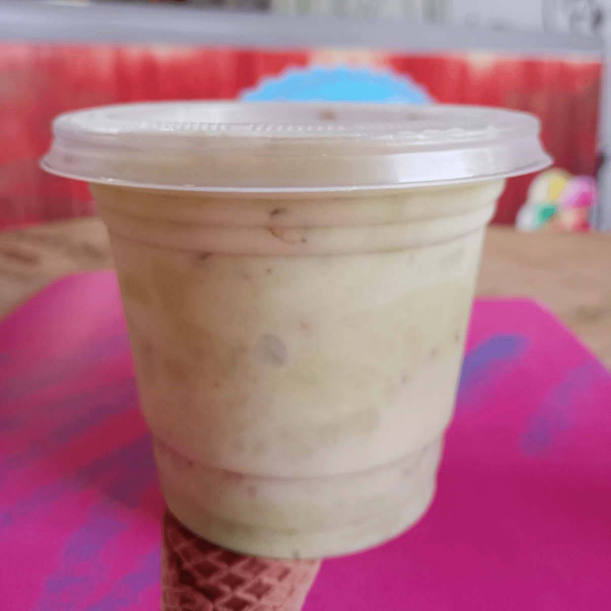 Helado de pistache