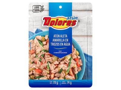 ATUN DOLORES AGUA POUCH 78 G
