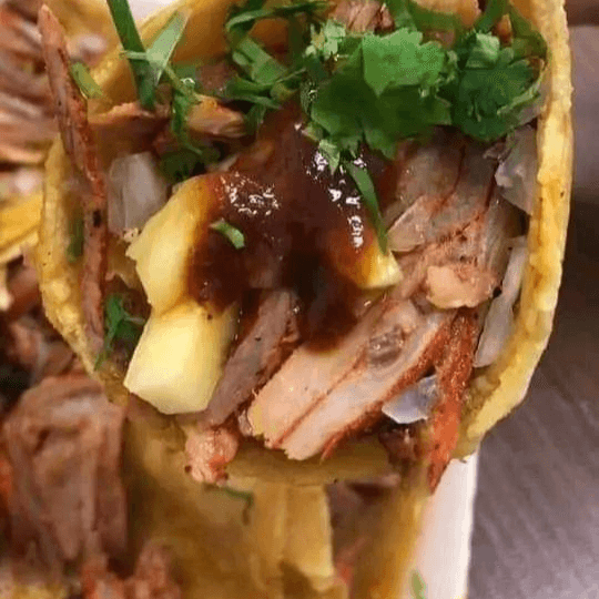 Taco al Pastor.
