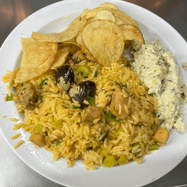 Arroz con Camarones