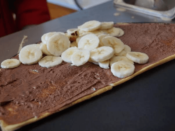 Crepa de Nutella con Platano