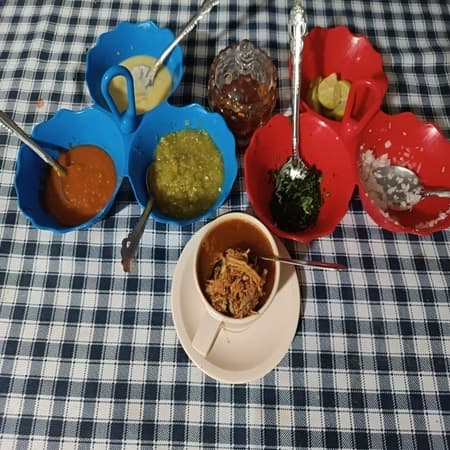 Consomé con Carne