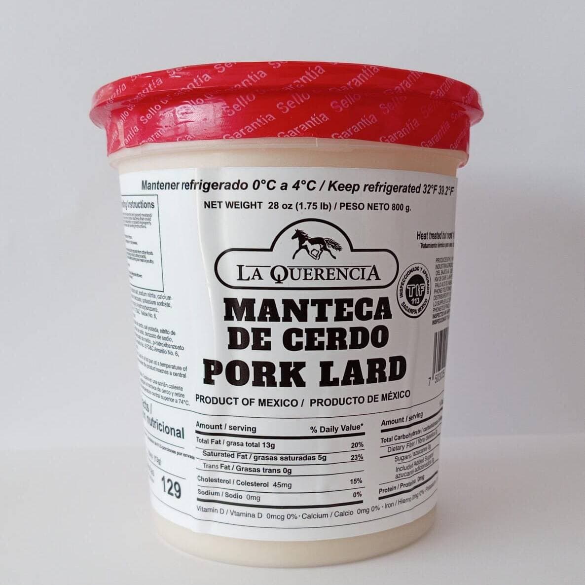 Manteca .800gr