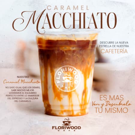 Caramel Macchiato frío 20 oz