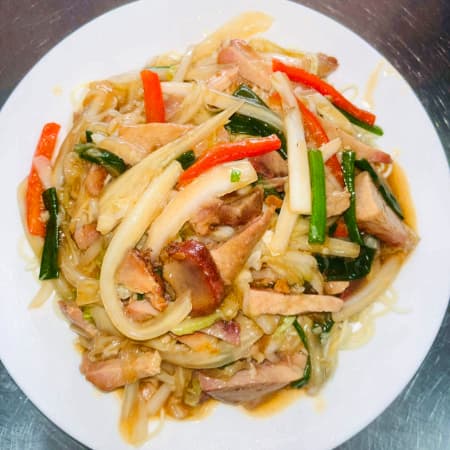 Menú Tallarín con Chancho