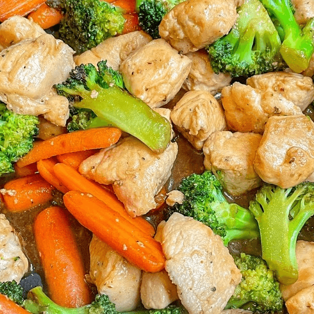 Fajita de Pollo con Verduras