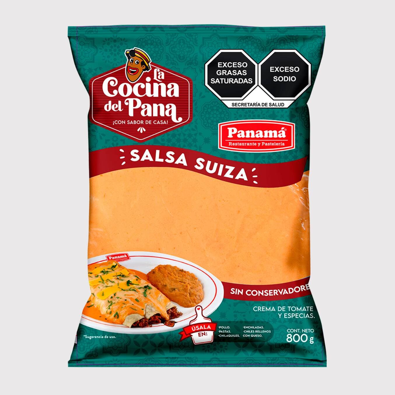 Salsa Suiza PV 800 gr