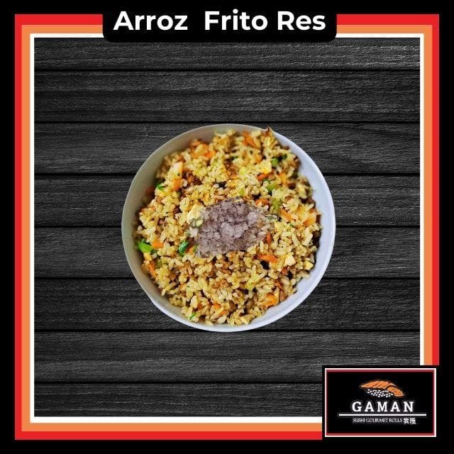 Arroz frito res
