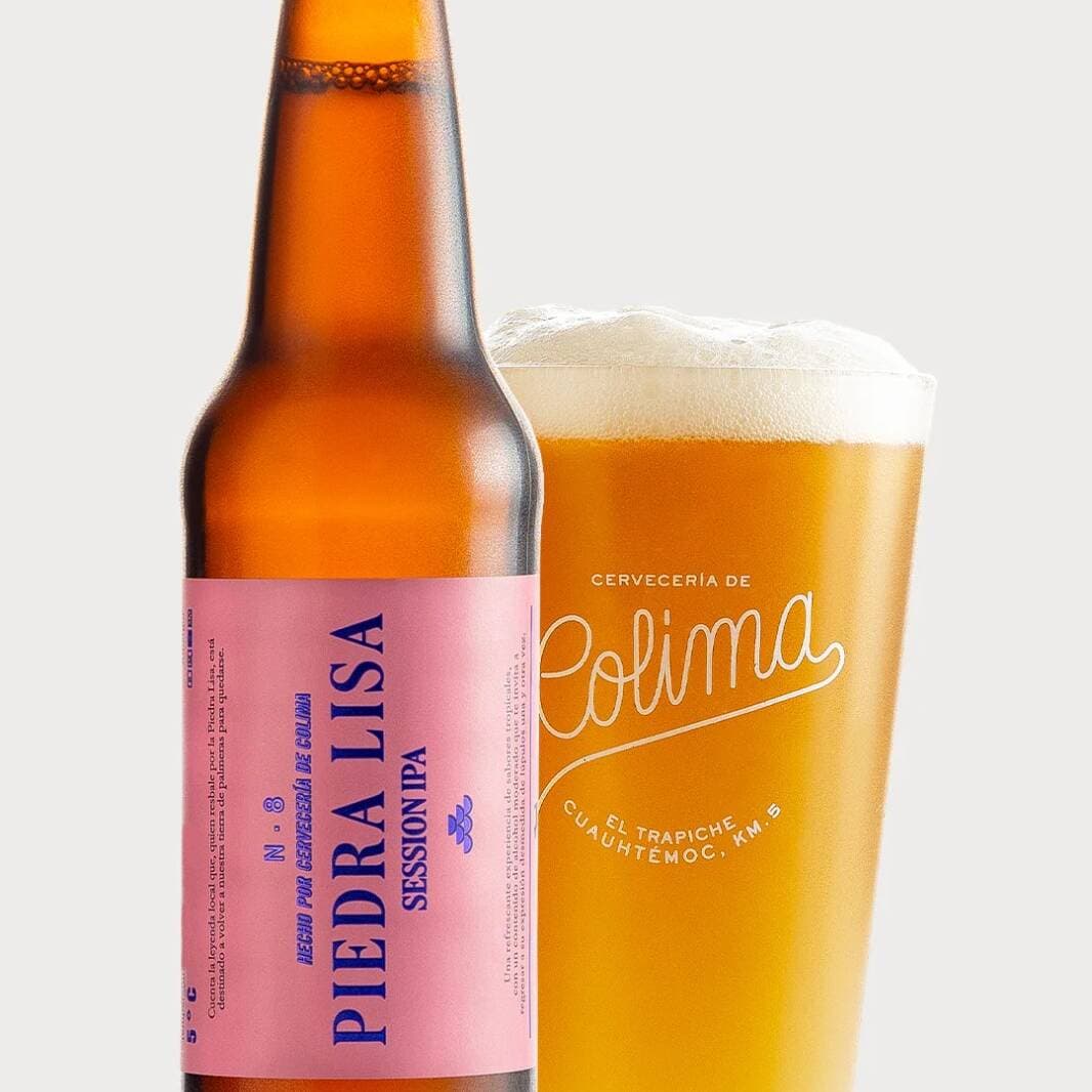 CERVEZA PIEDRA LISA SESSION IPA BOTELLA 355 ML