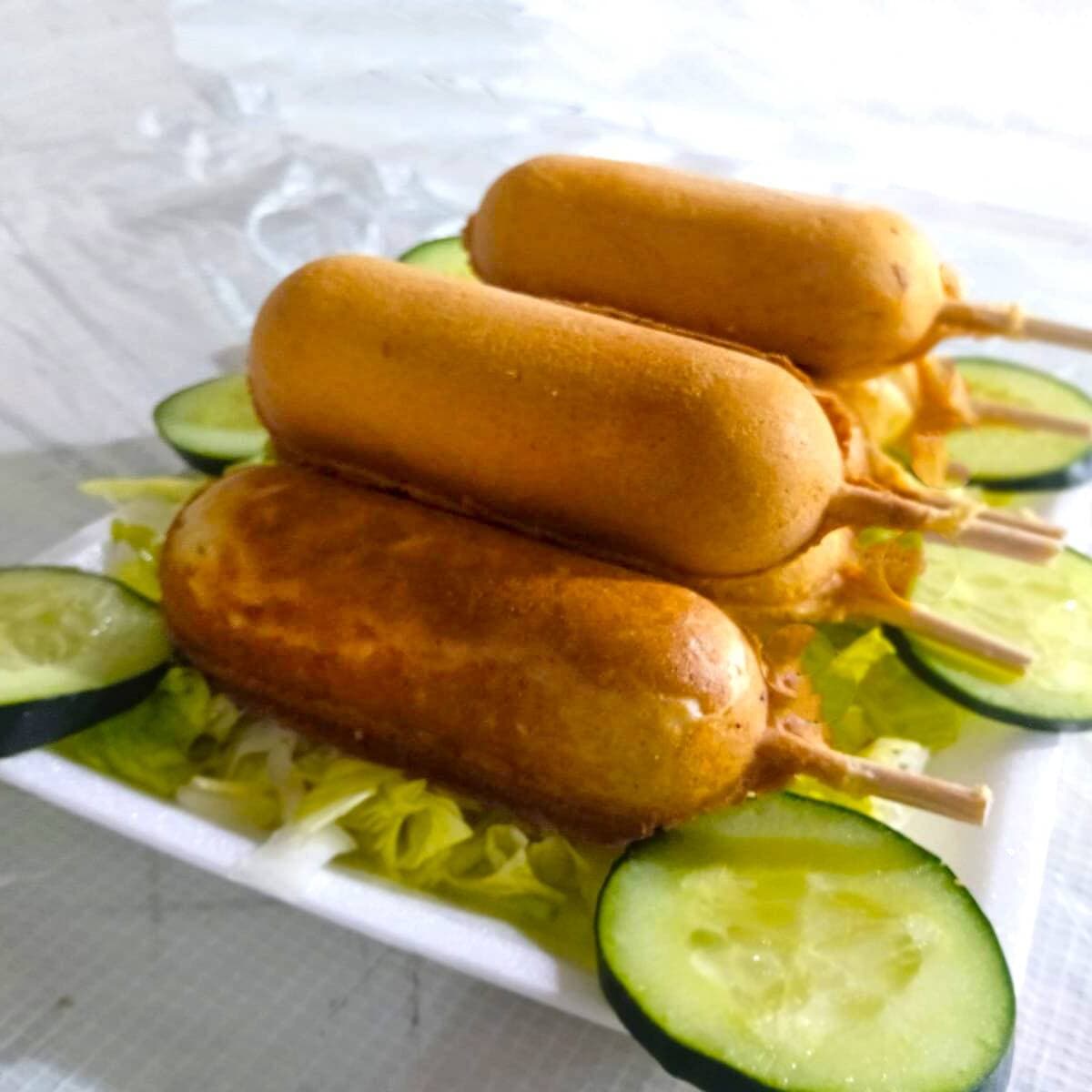 BANDERILLAS DE SALCHICHA (Libres de grasa)