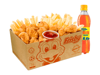 Frisnacks nuggets mediano en caja