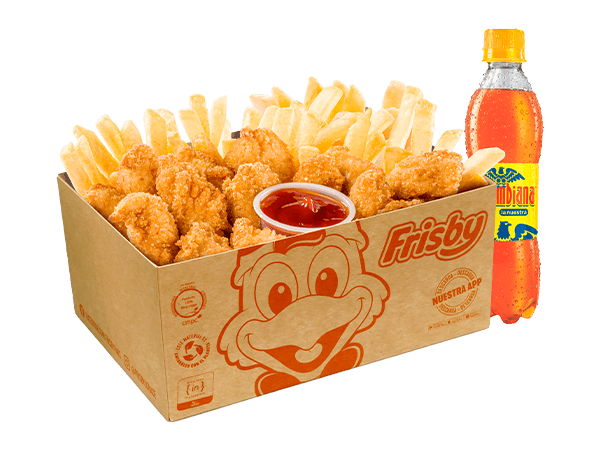 Frisnacks nuggets grande en caja