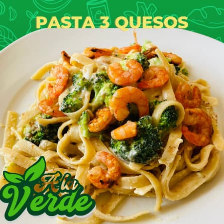 Pastas 3 quesos