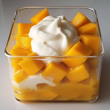 Mango con Crema 1/4 de Litro